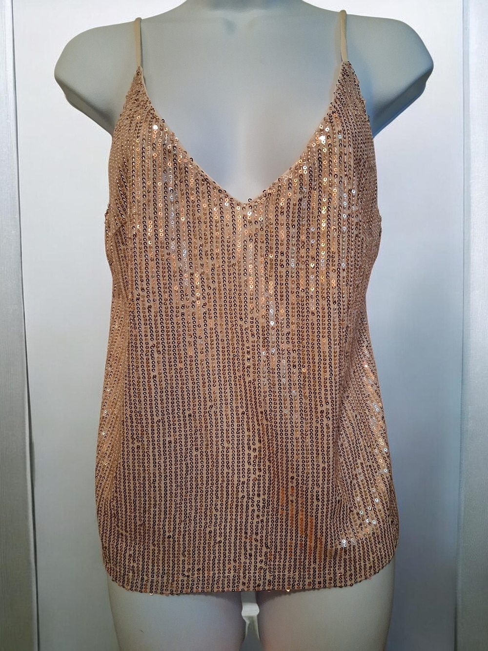 Petal & Pup Rose Gold Sequin Cami